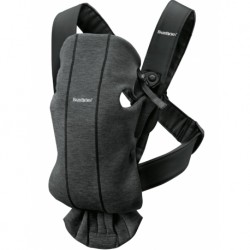 Μάρσιπος Babybjorn Mini 3D Jersey Charcoal Grey
