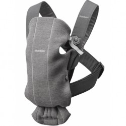 Μάρσιπος Babybjorn Mini 3D Jersey Dark Grey