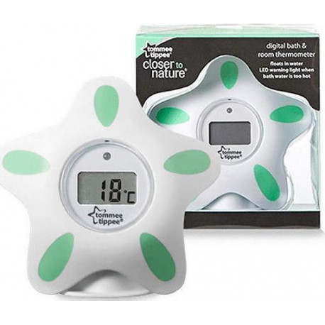 Tommee tippee ψηφιακό θερμόμετρο μπάνιου και χώρου Closer to nature