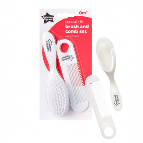 Tommee tippee σετ βρεφική βούρτσα και χτένα Essentials