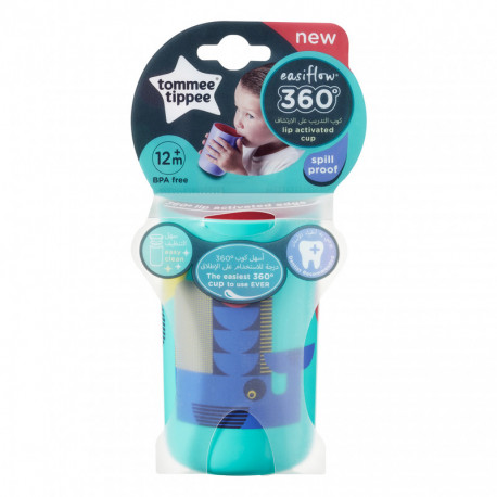 Tommee tippee εκπαιδευτικό κύπελλο Easiflow™ 360°