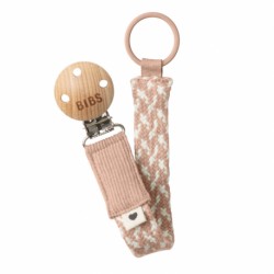 Κλιπ πιπίλας Bibs® Paci Braid Blush/Ivory