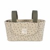Τσάντα οργάνωσης καροτσιού Walking Mum® Poppy Olive Hearts