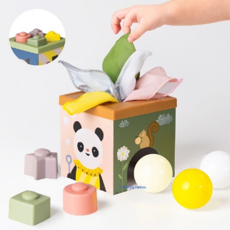 Κύβος ανακάλυψης Taf toys Play & Discover Cube