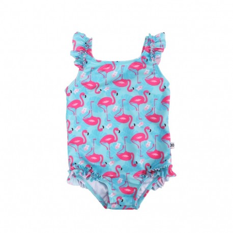 Μαγιό ολόσωμο Zoocchini™ Franny the Flamingo 12-24 μηνών