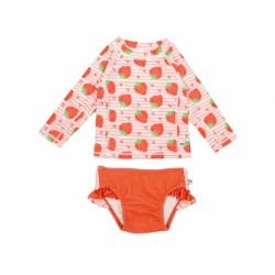 Σετ μπλούζα και μαγιό Zoocchini™ Strawberry 4 ετών