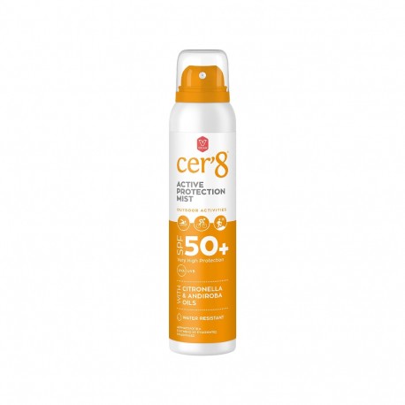 Αντηλιακό προσώπου και σώματος Cer'8® Active Protection Mist SPF50+ 125 ml