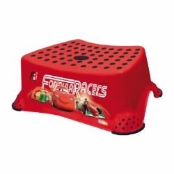 Σκαλάκι μπάνιου Lorellii® Disney Cars Formula Racers Red