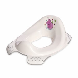 Ανατομικό εκπαιδευτικό κάθισμα τουαλέτας Lorelli® Hippo White - Grey