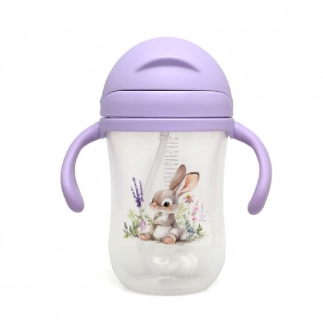 Ποτηράκι με λαβές Kiokids® Levander Bunny 300 ml