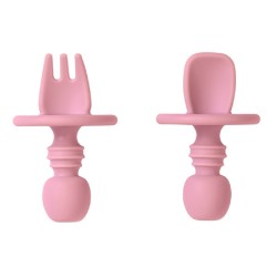 Σετ κουταλάκι SARO Anti-Chocking Pink