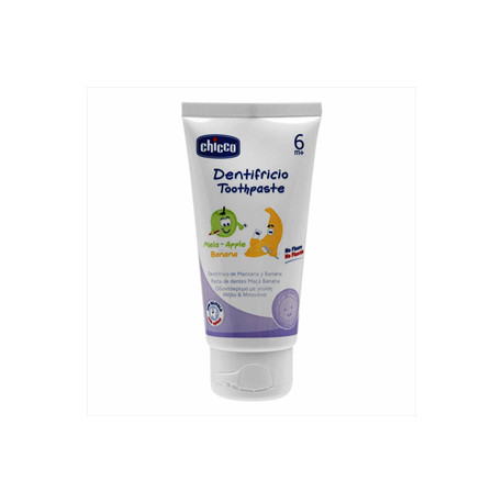 Chicco οδοντόπαστα μήλο - μπανάνα 50 ml 6M+