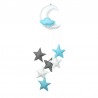 Μόμπιλε Φεγγάρι με 6 αστέρια Baby Star Σιέλ