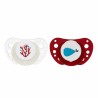 Πιπίλες Chicco PhysioForma® Air 16-36m Μπεζ / Μπορντό, σετ των 2