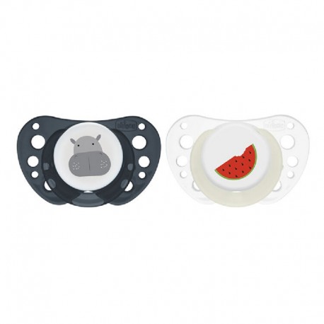 Πιπίλες Chicco PhysioForma® Air 16-36m Μπεζ / Γκρι μπλε, σετ των 3