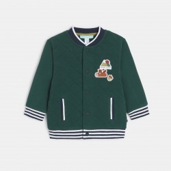 HOUX SWEAT OUVERT QUILTE COL T