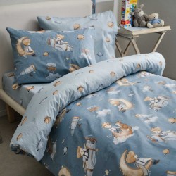 Σετ παπλωματοθήκη μονή Vesta Home Travel