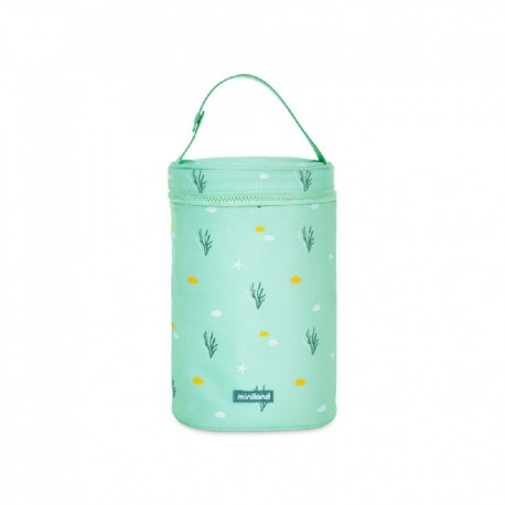 Διπλή θερμομονωτική θήκη Miniland Thermibag Double Ocean 500ml