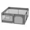 Πάρκο τετράγωνο Bebe Stars Playzen Grey 150x150 cm