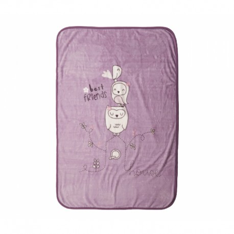 Κουβέρτα πολυέστερ κούνιας Nef-Nef Homeware Best Friends 100x140 cm