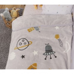 Κουβέρτα πολυέστερ αγκαλιάς Nef-Nef Homeware My Universe 75x100 cm