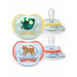 Σετ 2 πιπίλες Philips Avent Ultra Air 0-6m SCF087/02