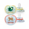 Σετ 2 πιπίλες Philips Avent Ultra Air 0-6m SCF087/02