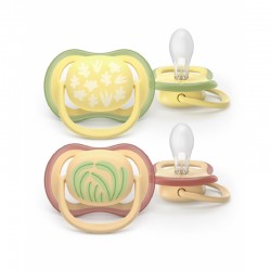 Σετ 2 πιπίλες Philips Avent Ultra Air 0-6m SCF087/08