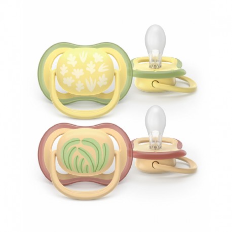 Σετ 2 πιπίλες Philips Avent Ultra Air 0-6m SCF087/08