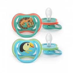 Σετ 2 πιπίλες Philips Avent Ultra Air 6-18m SCF087/11