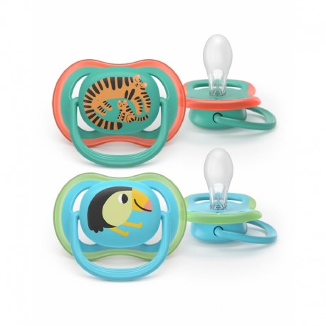 Σετ 2 πιπίλες Philips Avent Ultra Air 6-18m SCF087/11
