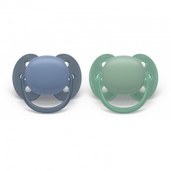 Σετ 2 πιπίλες Philips Avent Ultra Soft 6-18m SCF091/42