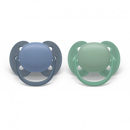 Σετ 2 πιπίλες Philips Avent Ultra Soft 6-18m SCF091/42