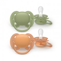Σετ 2 πιπίλες Philips Avent Ultra Soft 18m+ SCF093/05