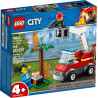Σετ τουβλάκια LEGO® City Fire Barbecue Burn Out