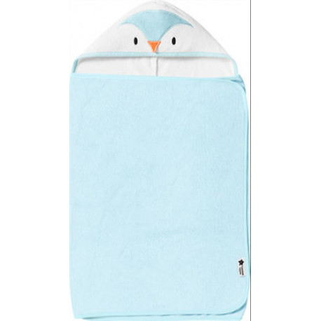 Πετσέτα με κουκούλα Τommee tippee Percy the Penguin Hug 'n' Dry 6-48 μηνών