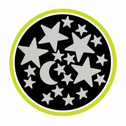 Φωσφορίζοντα αστεράκια και φεγγάρι Brainstorm® Cosmic Glow