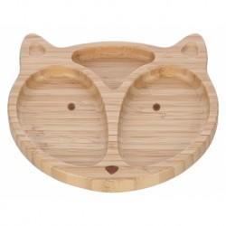 Πιάτο bamboo με βεντούζα FreeON® Fox