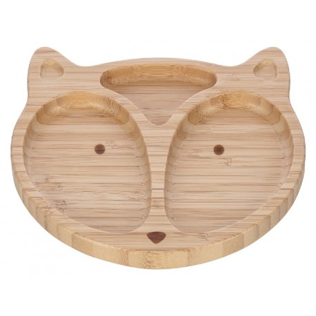 Πιάτο bamboo με βεντούζα FreeON® Fox