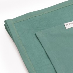 Καλοκαιρινή κουβέρτα λίκνου FoppaPedretti Mammamia Evo Menta 100x100 cm