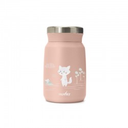 Θερμός φαγητού από ανοξείδωτο ατσάλι Nuvita English Rose 500ml