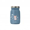 Θερμός φαγητού από ανοξείδωτο ατσάλι Nuvita Powder Blue 500ml