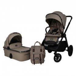 Καρότσι και port-bebe Bebe Stars Mythos 2in1 Natural Beige