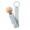 Κλιπ πιπίλας Bibs® Paci Braid Blue/Ivory