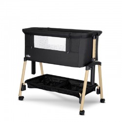 Λίκνο Lorelli® Premium Millie Wooden Effect - Black