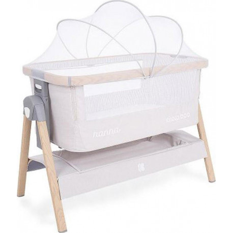 Λίκνο Kikka boo Nanna Wood Beige Melange