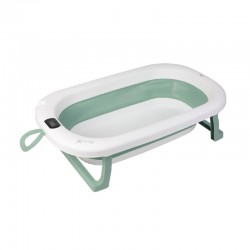 Πτυσσόμενο μπάνιο με θερμόμετρο X-treme BABY Green