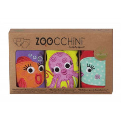 ZOOCCHiNi™ σετ εκπαιδευτικά βρακάκια Ocean Friends για κορίτσι 3-4 ετών