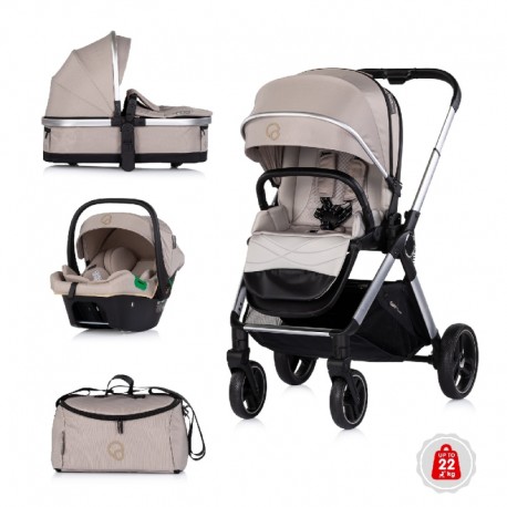 Σύστημα μεταφοράς Chipolino Euphoria 3in1 Latte