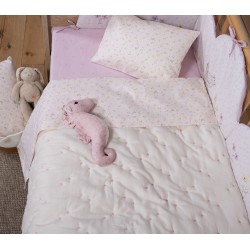 Κουβερλί αγκαλιάς microfiber Nef-Nef Homeware Special Flower 80x110 cm